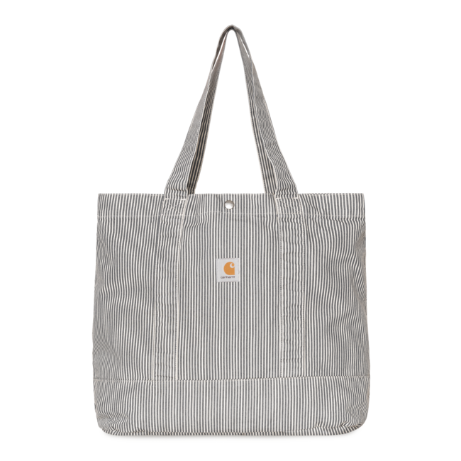 Carhartt WIP Mercer Tote Bag - Stripe / Graphite stone washed