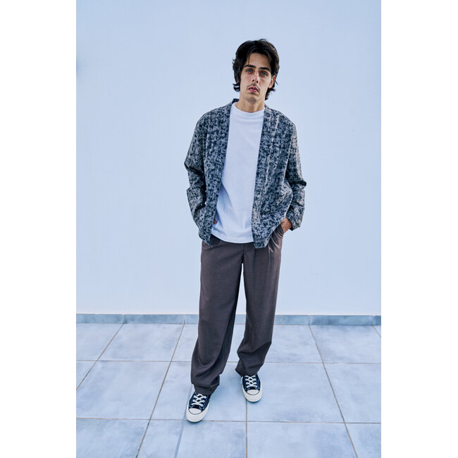 Libertine-Libertine Uproar - Black Check Bleach