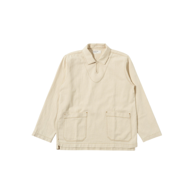Universal Works Smock Overshirt - Ecru