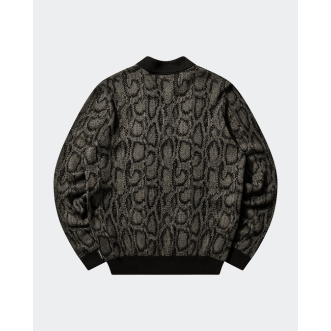 Carhartt WIP L/S Snake Polo - Camo Jacquard / Leaf
