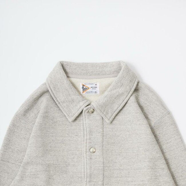 Felco Japan Classic Fit Coach Jacket - Twisted Grey