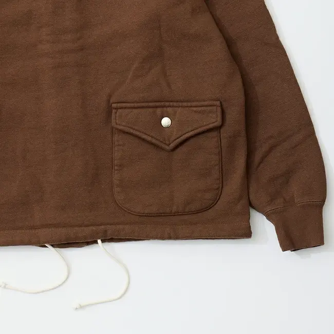 Felco Japan Classic Fit Coach Jacket - Coffee Brown