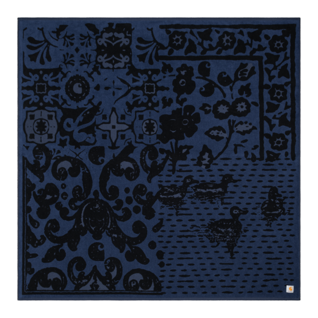 Carhartt WIP Vestige Beach Towel Blanket - Vestige / Blue