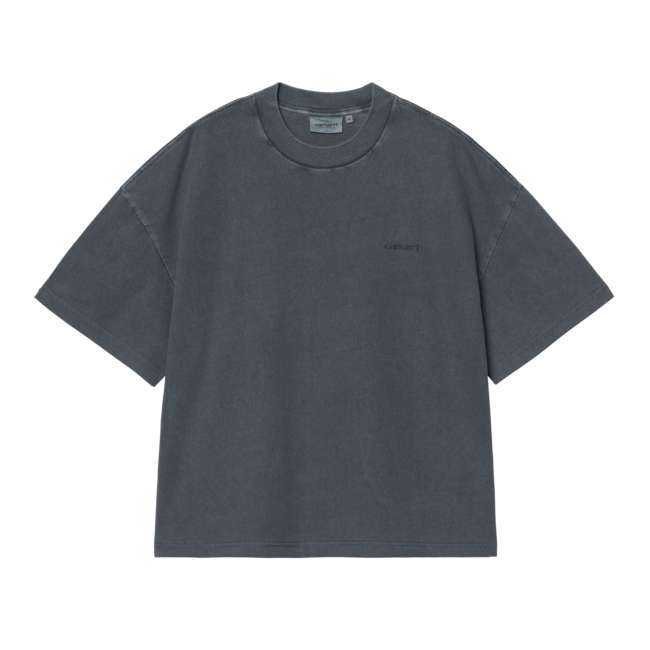 Carhartt WIP S/S Benton T-Shirt - Carbon garment dyed