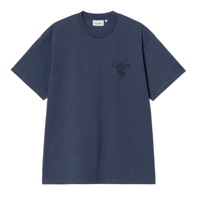 Carhartt WIP S/S Vestige T-Shirt - Blue stone washed