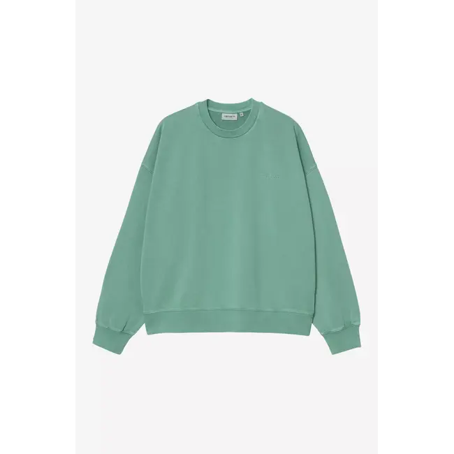 Carhartt WIP Benton Sweat - Lily garment dyed