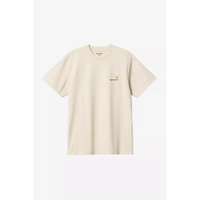 Carhartt WIP S/S American Script T-Shirt - Natural