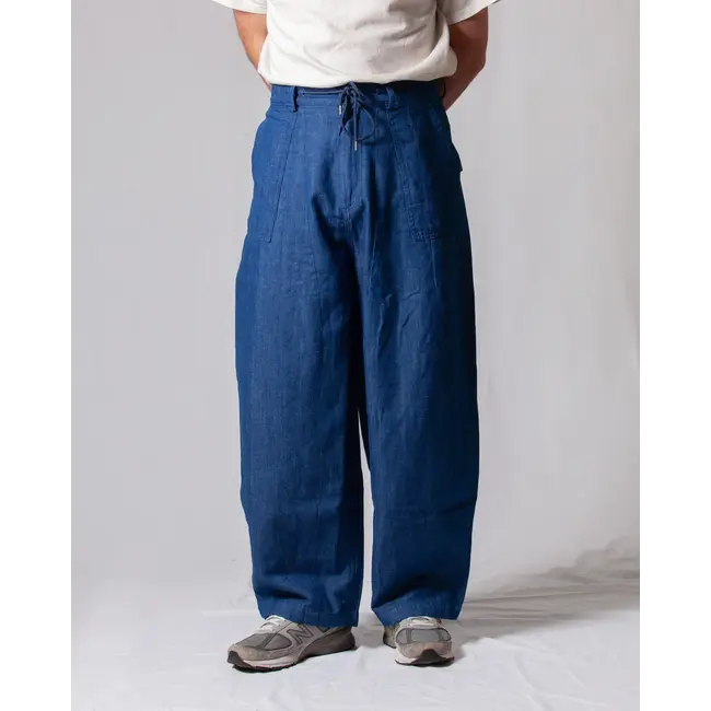 Frizmworks Denim Balloon Pants - Blue