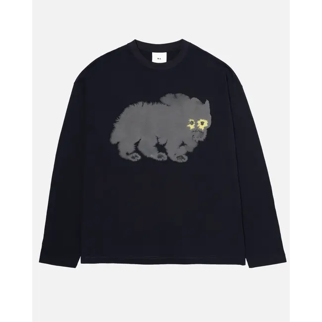 Wild Animals Wolf Longsleeve - Black