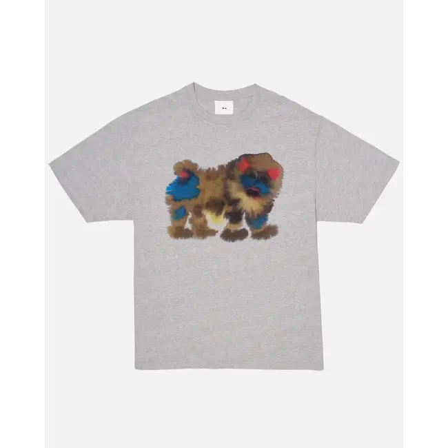 Wild Animals Mandrill T-shirt - Heather Grey