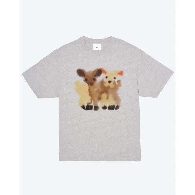 Wild Animals Goats T-shirt - Heather Grey