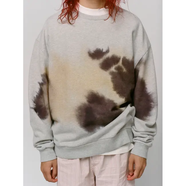 Wild Animals Panda Sweater - Heather Grey