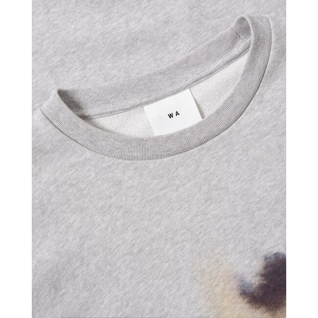 Wild Animals Panda Sweater - Heather Grey