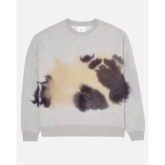 Wild Animals Panda Sweater - Heather Grey