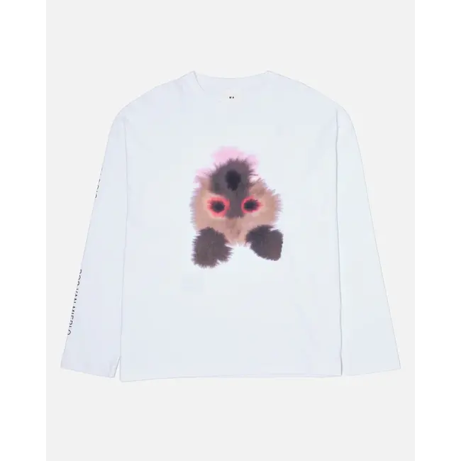 Wild Animals Book Cover Longsleeve - White