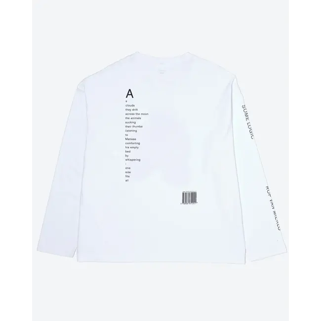 Wild Animals Book Cover Longsleeve - White