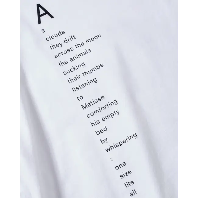 Wild Animals Book Cover Longsleeve - White