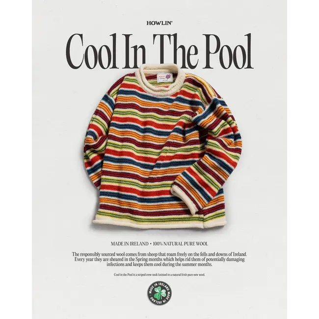 Howlin' Cool In The Pool - Ecru