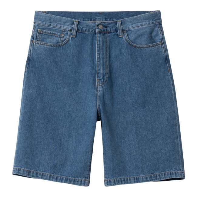 Carhartt WIP Landon Short - Blue Heavy Stone Wash