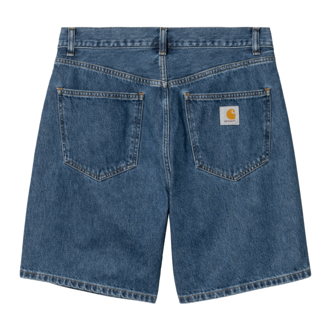 Carhartt WIP Nolan Short - Blue Heavy Stone Wash