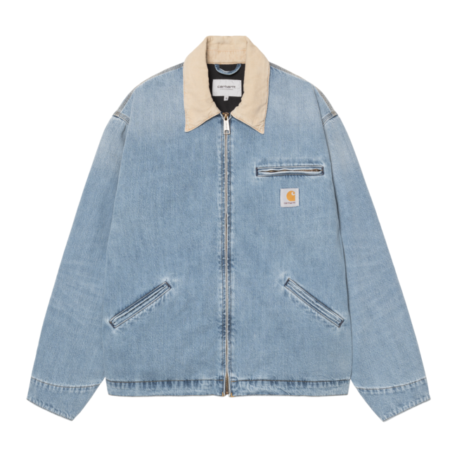 Carhartt WIP OG Detroit Jacket -  Blue / Dusty H Brown Burst
