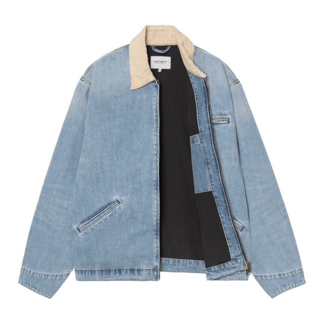 Carhartt WIP OG Detroit Jacket -  Blue / Dusty H Brown Burst