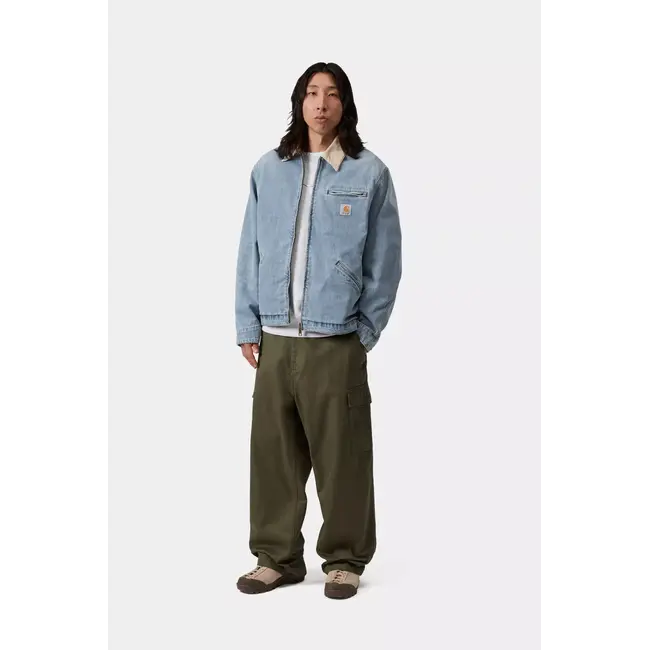 Carhartt WIP OG Detroit Jacket -  Blue / Dusty H Brown Burst