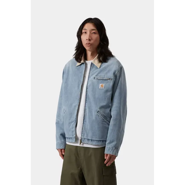 Carhartt WIP OG Detroit Jacket -  Blue / Dusty H Brown Burst