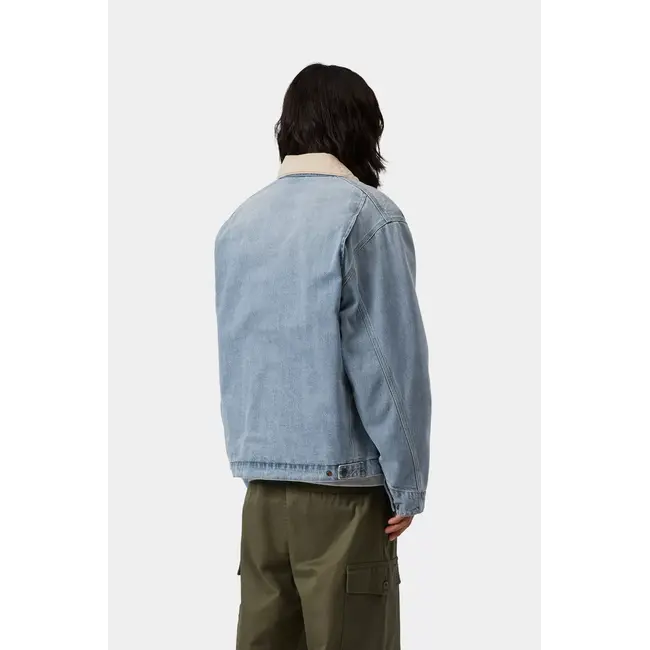 Carhartt WIP OG Detroit Jacket -  Blue / Dusty H Brown Burst