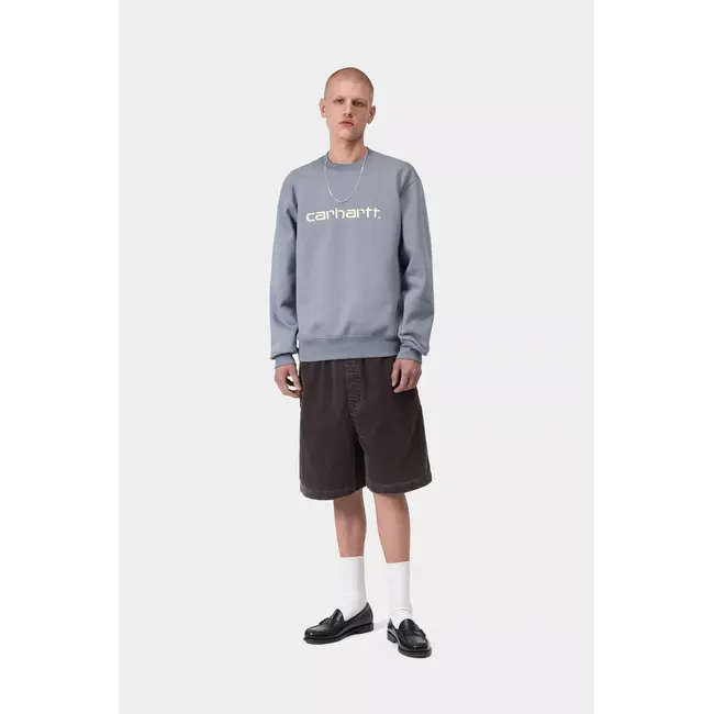 Carhartt WIP Reynold Short - Shale Dusky Washed