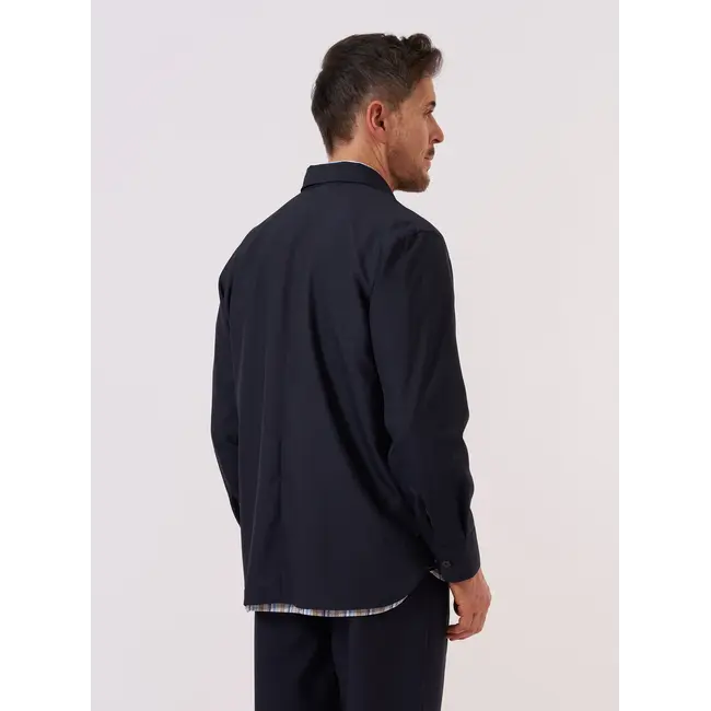 Universal Works Travail Overshirt - Navy