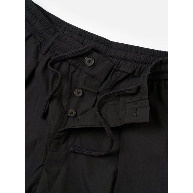 Universal Works Pleated Track Short - Black