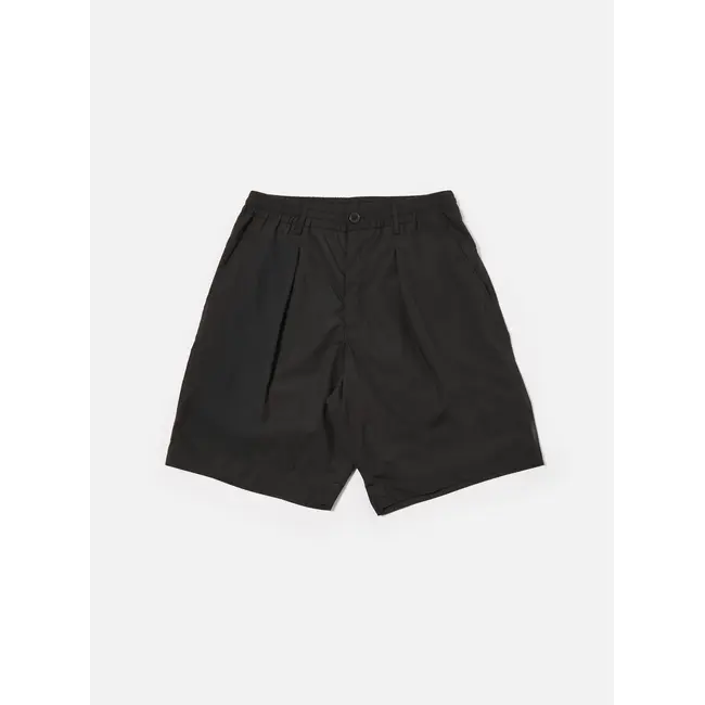 Universal Works Pleated Track Short - Black