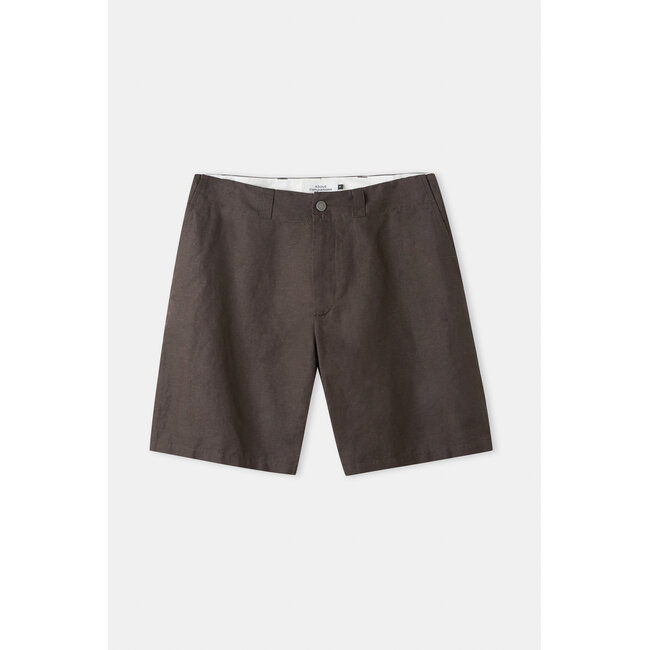 About Companions Jonny Shorts - Linen Coffee