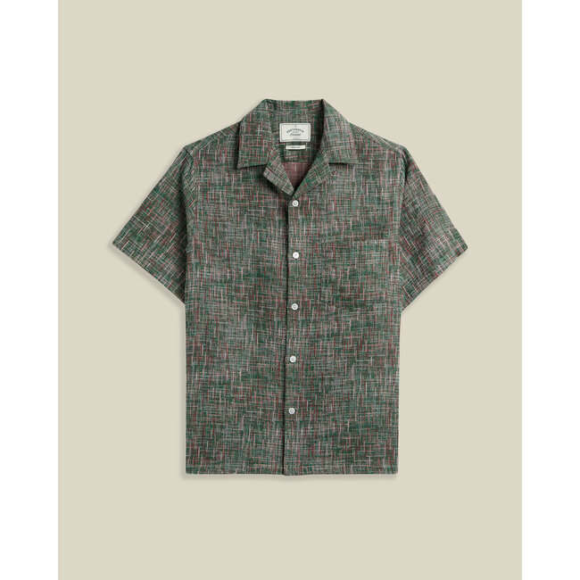 Portuguese Flannel Summer Boucle - Green