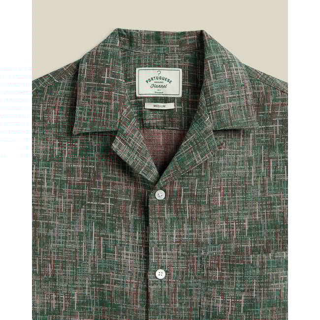 Portuguese Flannel Summer Boucle - Green