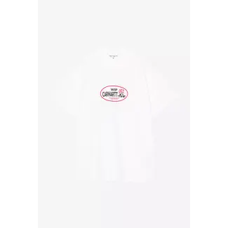 Carhartt WIP S/S Harlequin BBQ T-Shirt - White