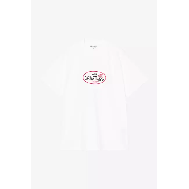Carhartt WIP S/S Harlequin BBQ T-Shirt - White