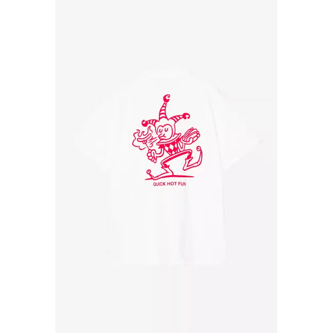 Carhartt WIP S/S Harlequin BBQ T-Shirt - White