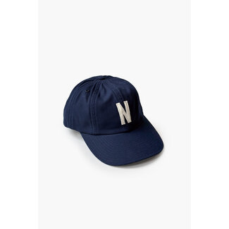 Norse Projects Light Canvas Felt N 8 Panel Cap