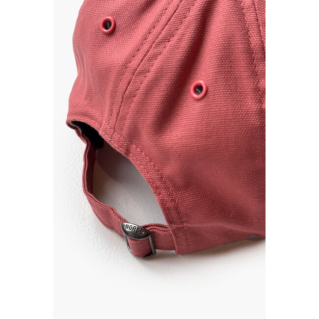 Norse Projects Light Canvas Felt N 8 Panel Cap - Cowhide