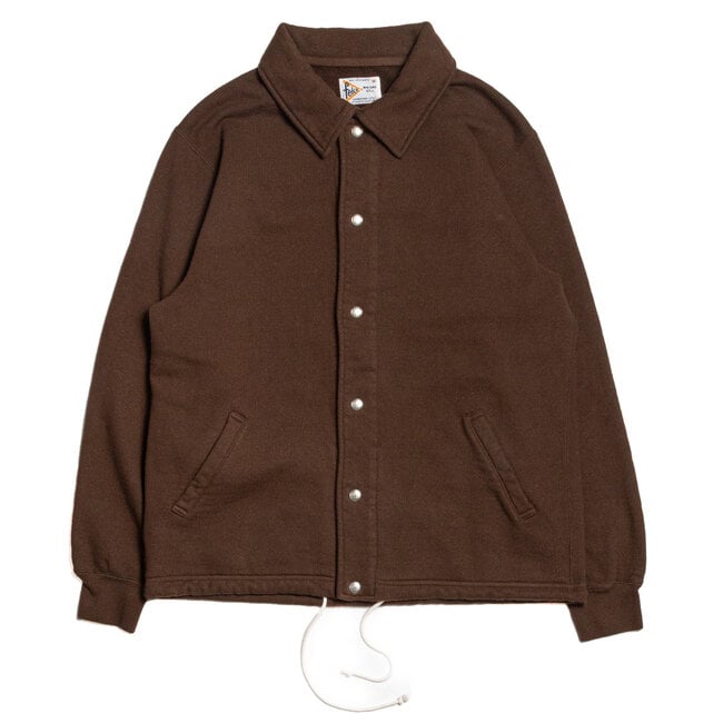 Felco Japan Classic Fit Coach Jacket - Coffee Brown