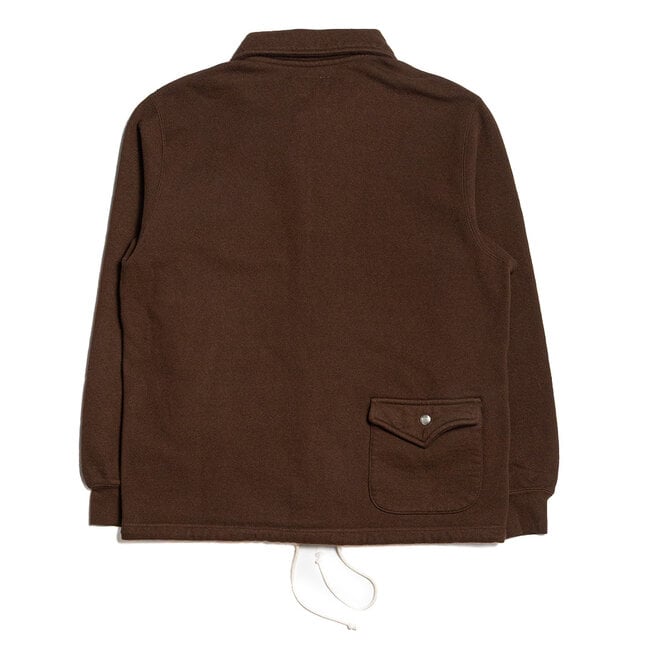 Felco Japan Classic Fit Coach Jacket - Coffee Brown