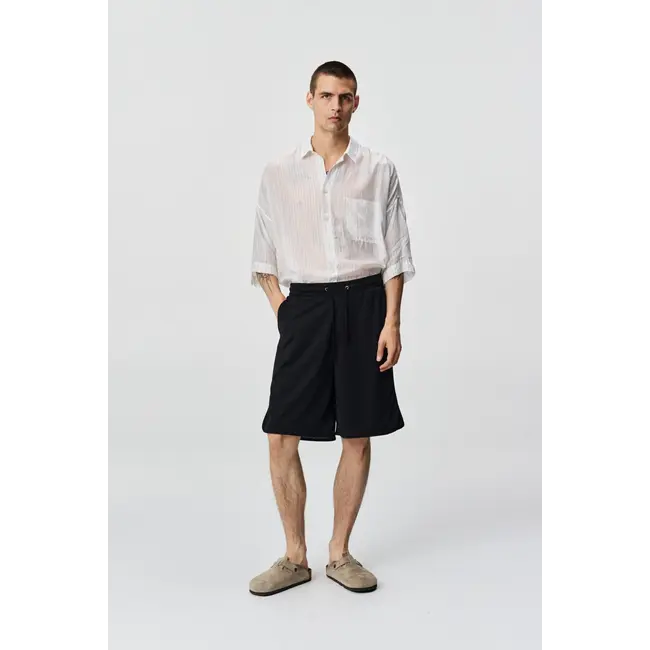 Adnym Atelier Jordy Shorts - Black Mesh