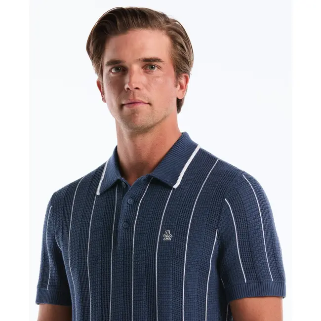 Original Penguin Mesh Polo - Sargasso Sea