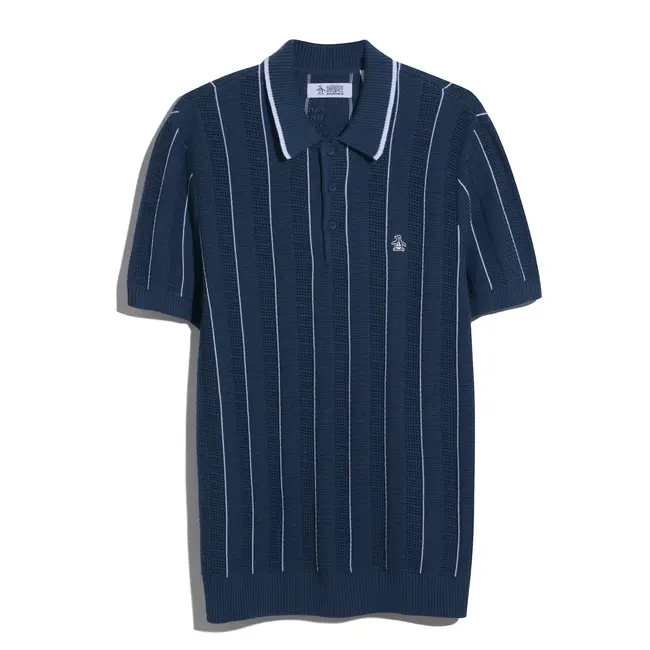 Original Penguin Mesh Polo - Sargasso Sea