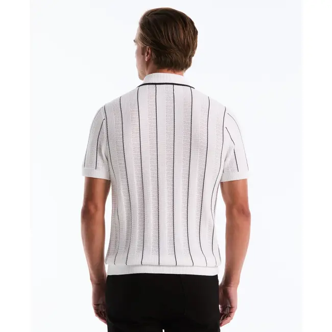 Original Penguin Mesh Polo - Bright White