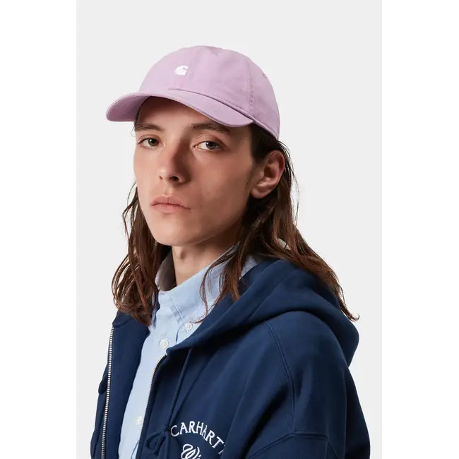 Carhartt WIP Madison Logo Cap - Gentle Purple /White