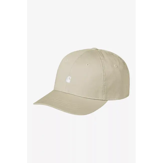 Carhartt WIP Madison Logo Cap - Stone / White