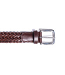Anderson's Narrow Woven Leather Casual Belt